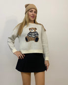 Pull Con Orsetto Ricamato VICOLO