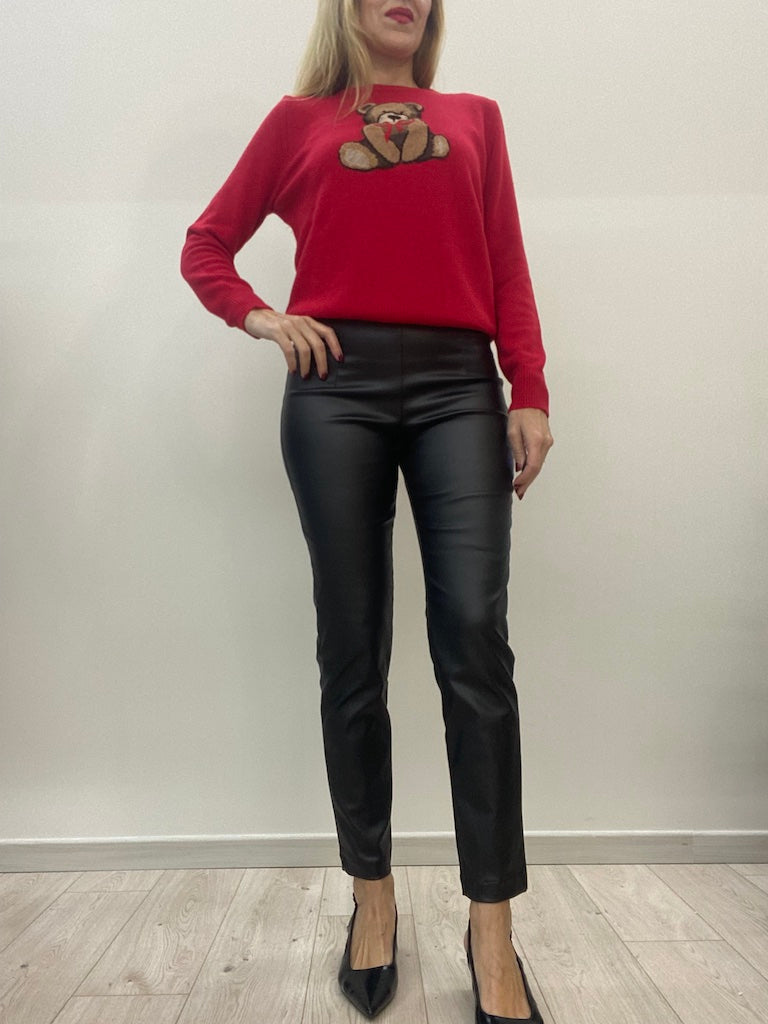 Leggings Spalmati Vicolo