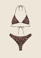 Bikini Donna F**K Triangolo con Slip Americano Fisso Fantasia 2100-X26