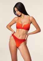 Bikini Donna F**K Fascia V con Slip Americano Fisso Degradè 1152X45