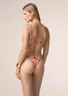 Bikini Donna Me Fui Top con Slip Regolabile Fantasia 0221X07