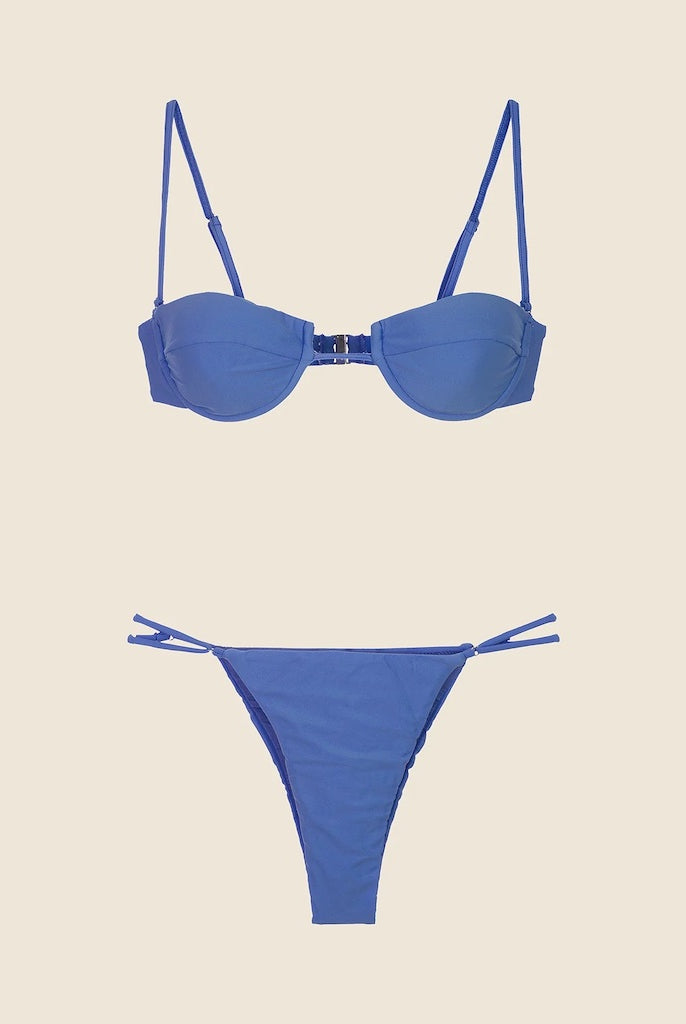 Bikini Donna Me Fui Reggiseno Con Ferretto e Slip Regolabile Sky Blue 0101_SB