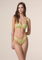 Bikini Donna Me Fui Top Con Slip Americano Fisso Fantasia 0231X09
