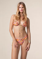 Bikini Donna Me Fui Triangolo con Slip Fisso Fantasia 0240X11