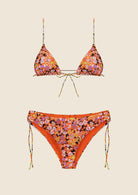 Bikini Donna Me Fui Triangolo con Slip Fisso Fantasia 0240X11