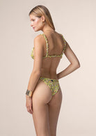 Bikini Donna Me Fui Triangolo Con Slip Fisso Fantasia 230X09