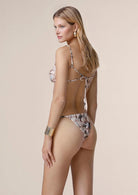 Bikini Donna Me Fui Triangolo con Slip Regolabile Fantasia 0320X15