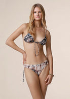 Bikini Donna Me Fui Triangolo con Slip Fisso Fantasia 0340X17