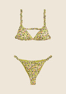 Bikini Donna Me Fui Triangolo Con Slip Fisso Fantasia 230X09