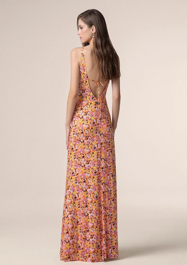 Vestito Lungo Donna Me Fui Fantasia 0226X07