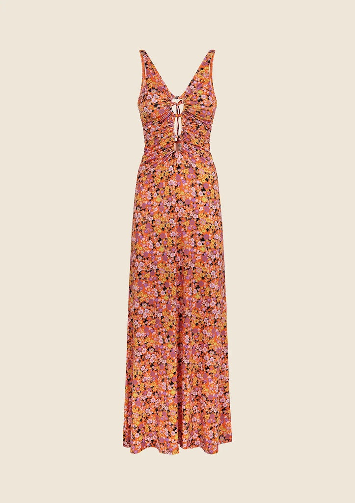 Vestito Lungo Donna Me Fui Fantasia 0226X07