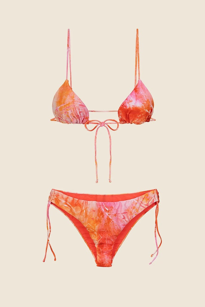 Bikini Donna Me Fui Triangolo con Slip Fisso Fantasia 0750X32