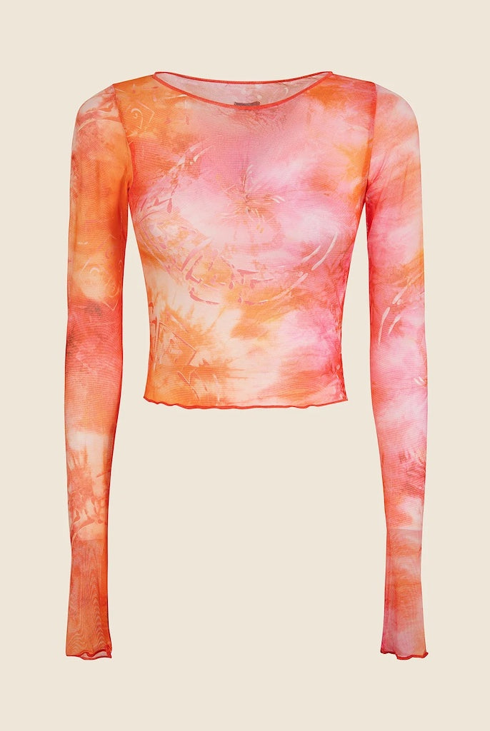 Top Donna Manica Lunga Me Fui Fantasia 0736X32