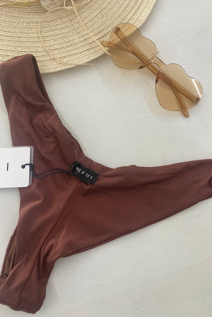 Slip Americano Fisso Donna Me Fui Marrone 1906BN