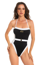 Costume da Bagno Intero Cintura Pin-Up Club Pin Up Stars