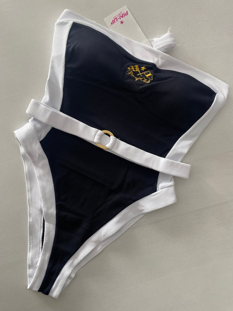 Costume da Bagno Intero Cintura Pin-Up Club Pin Up Stars