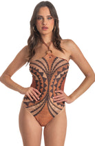 Costume da Bagno Intero Borchie Pin Up Stars