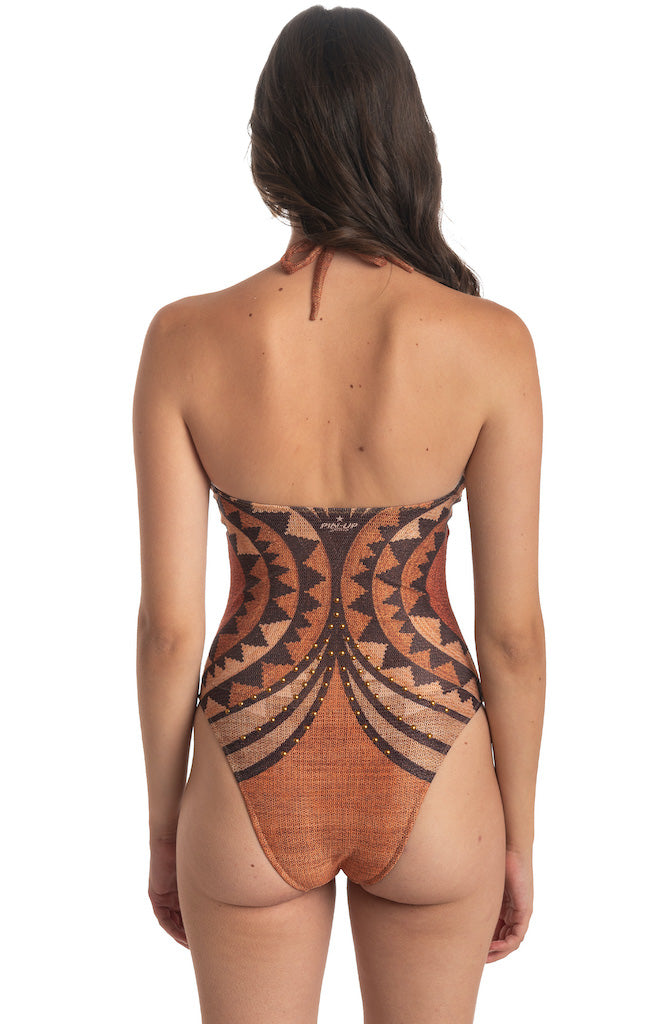 Costume da Bagno Intero Borchie Pin Up Stars