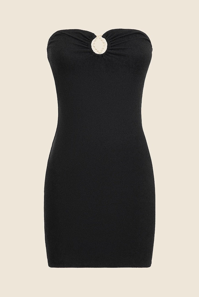 Vestito Corto Me Fui Nero 0509BK