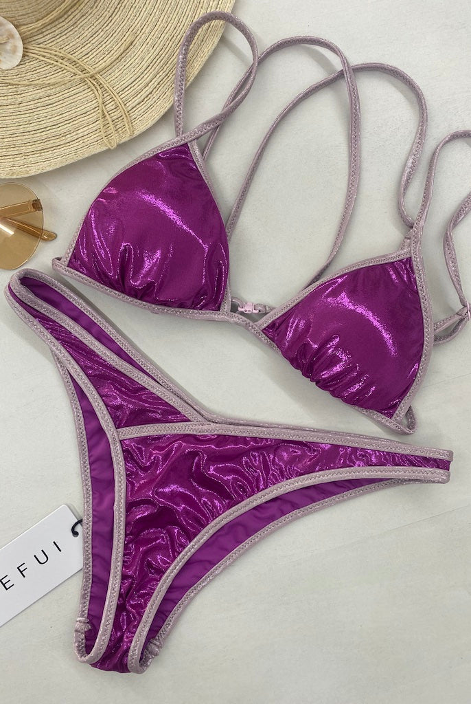 Bikini Donna Me Fui Triangolo con Slip Americano Fisso 0801_FX