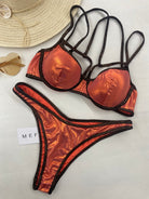 Bikini Donna Me Fui Reggiseno con Ferretto e Slip Americano 0803_OR
