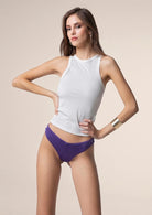 Slip Americano Fisso Donna Me Fui Viola 1906PR