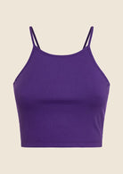 Top Canotta Donna Me Fui Viola 0418PR