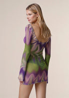 Vestito Corto Donna Me Fui Fantasia 0426_x21