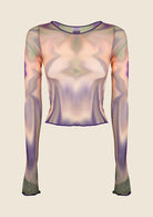 Top Manica Lunga Donna Me Fui Fantasia 0427X21