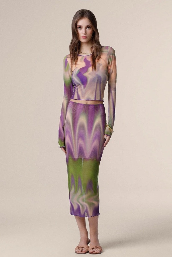 Gonna Midi Donna Me Fui Fantasia 0428X21