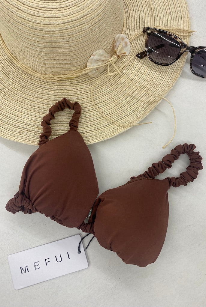 Triangolo Donna Me Fui Marrone 1909-BN