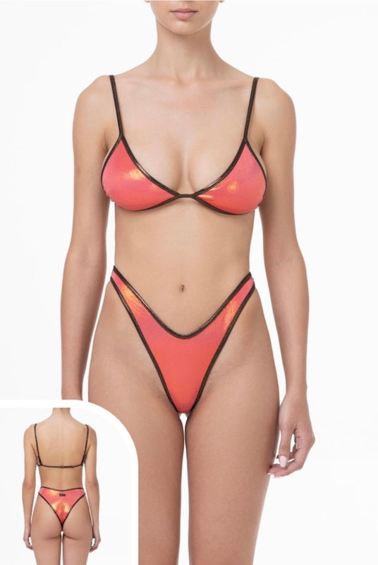 Bikini Donna Me Fui Triangolo con Slip Americano Fisso 0800_OR