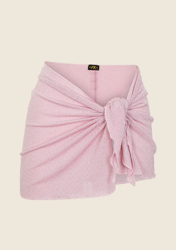 Pareo Donna F**K Lurex Rosa 0938PK