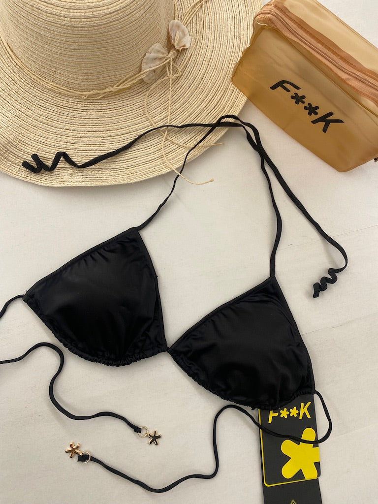 Triangolo Regolabile Donna F**K Nero 1301BK