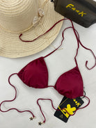 Triangolo Regolabile Donna F**K Bordeaux 1301BD