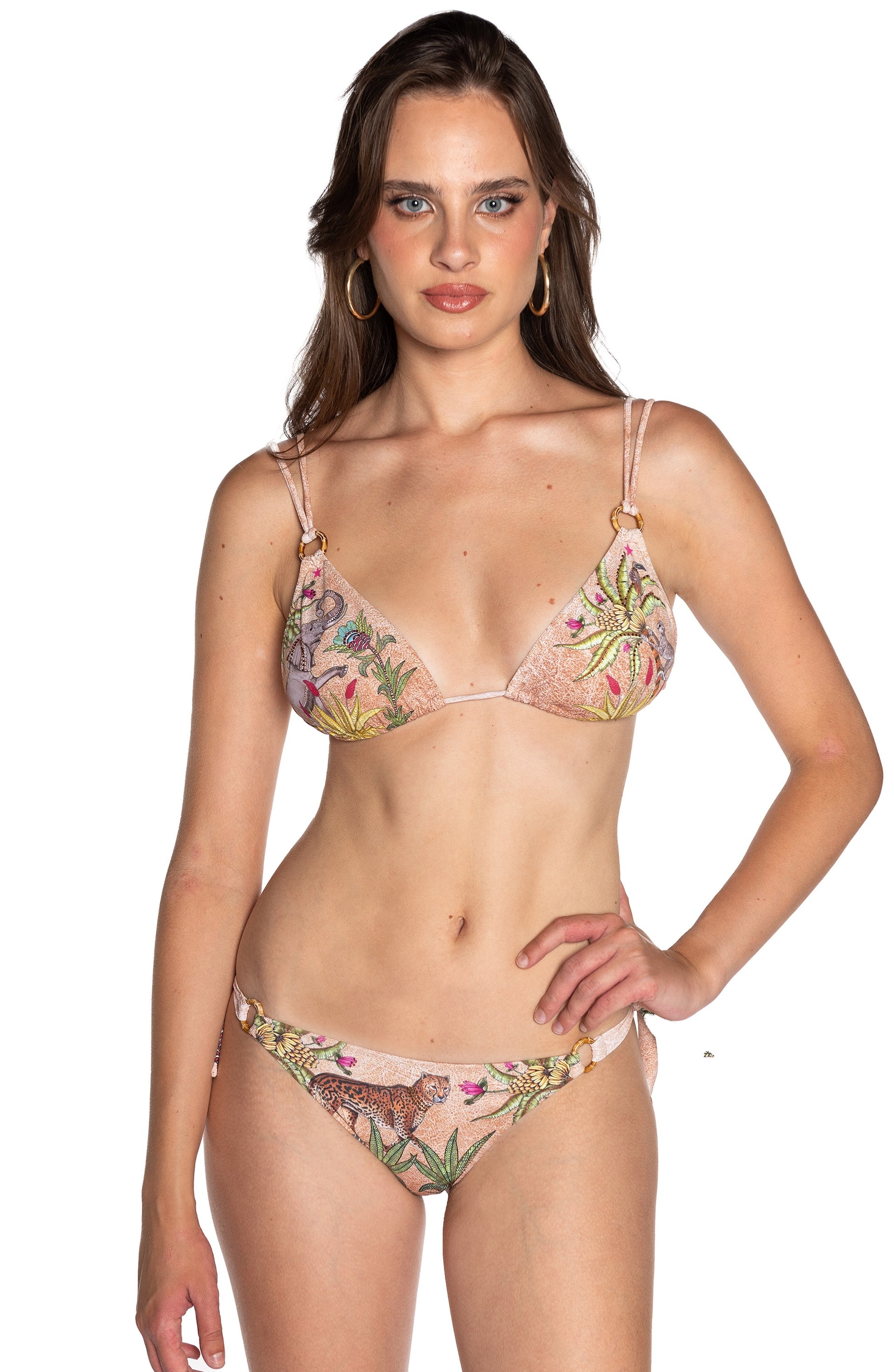 Bikini Triangolo Anelli Safari Pin Up Stars