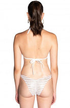 Bikini Donna Pin Up Stars Marina Gold Bianco PF024SG