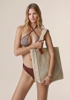 Beachbag Donna Me Fui Beige A076-BG