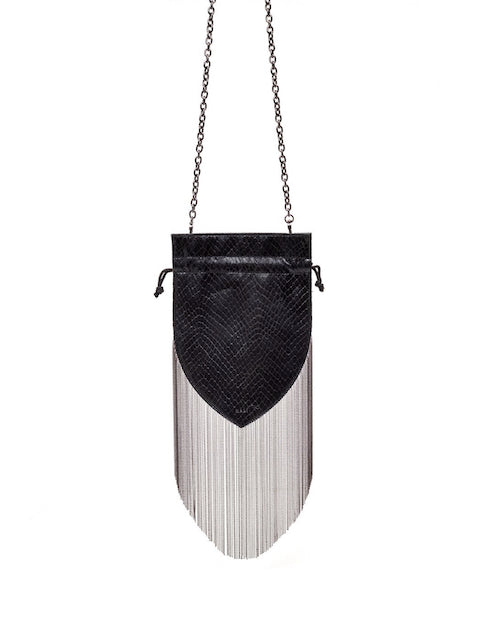 Borsa Nicole a tracolla con frange