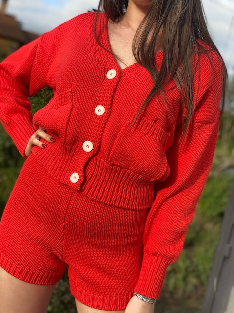 Shorts Vicolo in maglia di cotone 