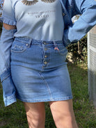 Minigonna Jeans bambina Vicolo Girl ANNI 10, 12 