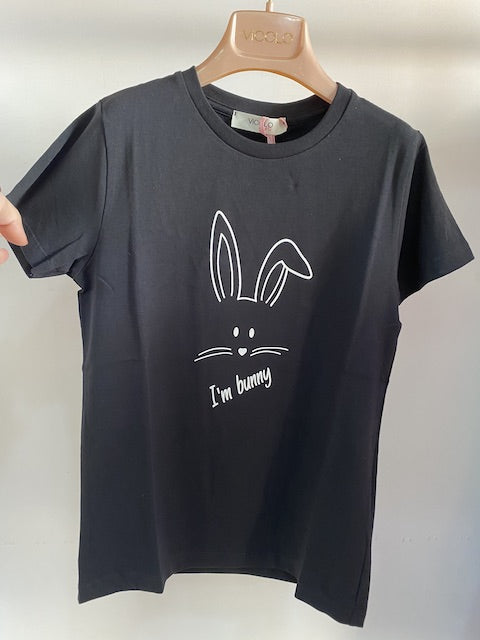 Tshirt Vicolo Bambina I'm Bunny  Anni 2, 8