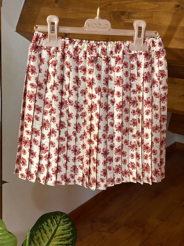 Gonna bambina Vicolo plissettata fantasia floreale