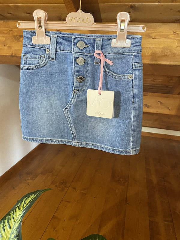 Minigonna Jeans bambina Vicolo Girl ANNI 10, 12 