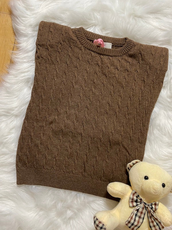 Gilet Bambina Vicolo Girl con spalline ANNI 6,12