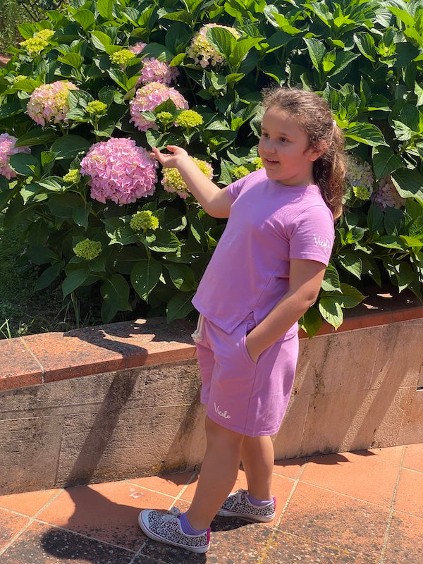 Shorts Vicolo Bambina in felpa con coulisse Anni 4,10