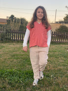 Pantalone Bambina Vicolo Girl in velluto rigato Anni 6 ,10