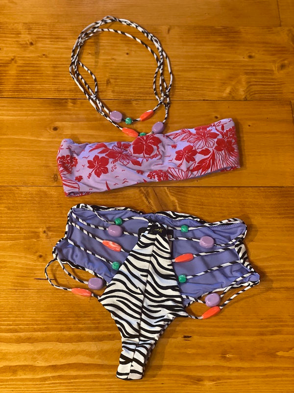 Bikini Fascia e slip Retrò Sounding Effek Taglie L