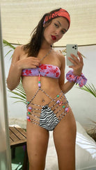 Bikini Fascia e slip Retrò Sounding Effek Taglie L