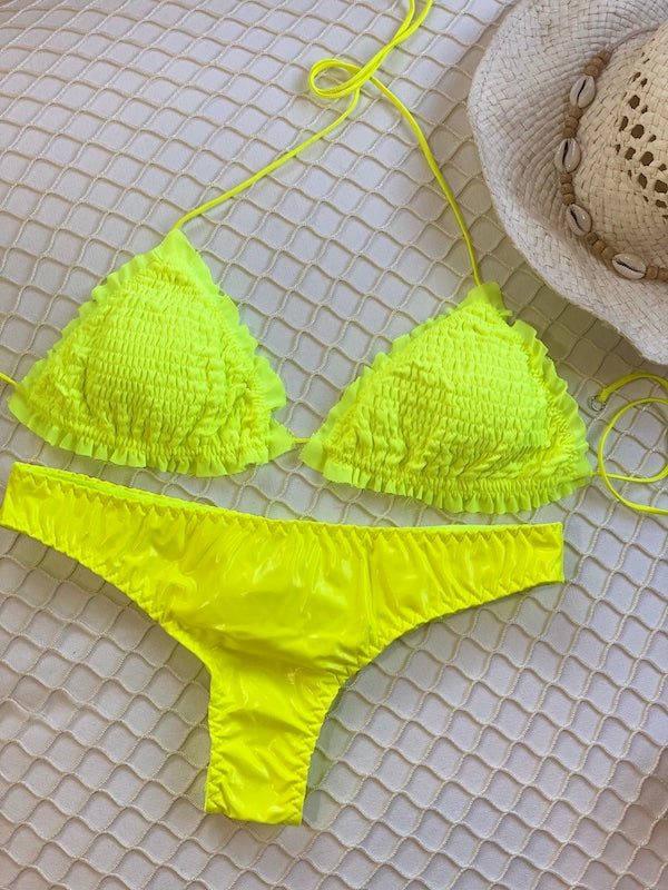 Bikini Triangolo con slip fisso Butterfly Effek TAGLIA L